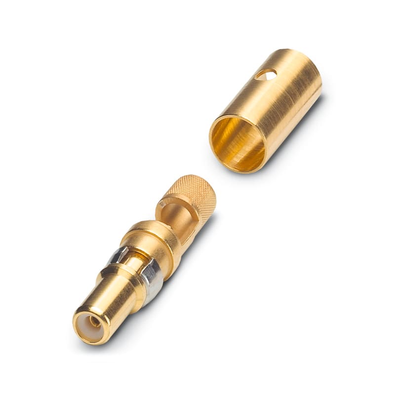 WEIDMULLER - Contatto (Connettori a innesto industriali), Maschio, COAX, 0 mm², 4.8 mm, torniti