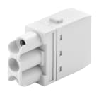 WEIDMULLER - Inserto modulo per connettori industriali (potenza/segnale), 690 V, 40 A, Numero di poli: 3, PUSH IN con attuatore, Femmina, Slot a innesto necessari: