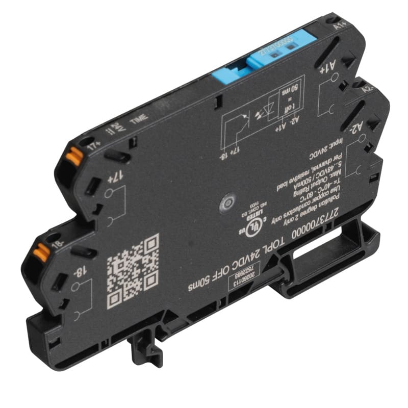 WEIDMULLER - Temporizzatori, 24 V DC ±10 %, 1 contatto NA (Transistor bipolare), 500 mA, PUSH IN