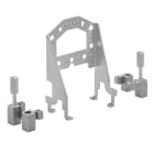 WEIDMULLER - Lamierino di impugnatura (connettori industriali), acciaio, zincato, Colori: grigio argento