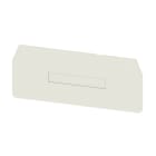 WEIDMULLER - Piastra terminale per morsetti, grigio, Posizione verticale: 90 mm, Larghezza: 2 mm, V-0, Wemid, bloccabile: Sì