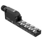 WEIDMULLER - Ripartitore passivo sensore-attuatore (senza cavo), Ripartitore a calotta, M8, 30 V, LED: Sì, LED sensore: Sì, Tipo di cablaggio: PNP