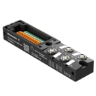 WEIDMULLER - Ripartitore passivo sensore-attuatore (senza cavo), Parte inferiore del ripartitore a calotta, M8, 30 V, LED: Sì, LED sensore: Sì, Tipo di cablaggio:
