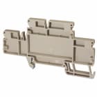 WEIDMULLER - Piastra terminale per morsetti, Beige scuro, Posizione verticale: 90 mm, Larghezza: 5.1 mm, V-0, Wemid, bloccabile: Sì