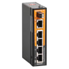 WEIDMULLER - Switch rete, unmanaged, Gigabit Ethernet, 5x RJ45, -40 °C...75 °C, IP40