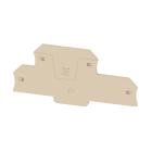 WEIDMULLER - Piastra terminale per morsetti, Beige scuro, Posizione verticale: 106.05 mm, Larghezza: 5.1 mm, V-0, Wemid, bloccabile: Sì