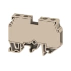 WEIDMULLER - Morsettiera passante, Collegamento a vite, Beige scuro, 16 mm², 76 A, 1000 V, Numero di collegamenti: 2