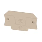 WEIDMULLER - Piastra terminale per morsetti, Beige scuro, Posizione verticale: 58 mm, Larghezza: 2.1 mm, V-0, Wemid, bloccabile: No