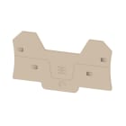 WEIDMULLER - Piastra terminale per morsetti, Beige scuro, Posizione verticale: 81.3 mm, Larghezza: 2.1 mm, V-0, Wemid, bloccabile: No