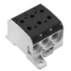 WEIDMULLER - Morsetto ripartitore di potenziale, Collegamento a vite, nero, 95 mm², 232 A, 1000 V, Numero di collegamenti: 6, Numero di piani: 1