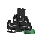WEIDMULLER - Morsetto componibile portafusibile, Collegamento a vite, nero, 4 mm², 6.3 A, 150 V, Numero di collegamenti: 5, Numero di piani: 3, TS 35
