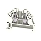 WEIDMULLER - Morsettiera passante, Collegamento a vite, bianco, 2.5 mm², 24 A, 500 V, Numero di collegamenti: 2