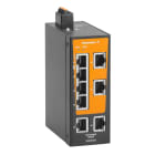 WEIDMULLER - Switch rete, unmanaged, Gigabit Ethernet, 8x RJ45, -40 °C...75 °C, IP30