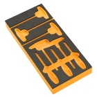 WEIDMULLER - Inserto (carrello da officina), Posizione verticale: 446 mm, Larghezza: 200 mm, Profondità: 50 mm