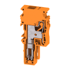 WEIDMULLER - Connettore (Morsetto), PUSH IN, 6 mm², 41 A, 800 V, Numero di collegamenti: 1, Numero di poli: 1, Larghezza: 8.1 mm