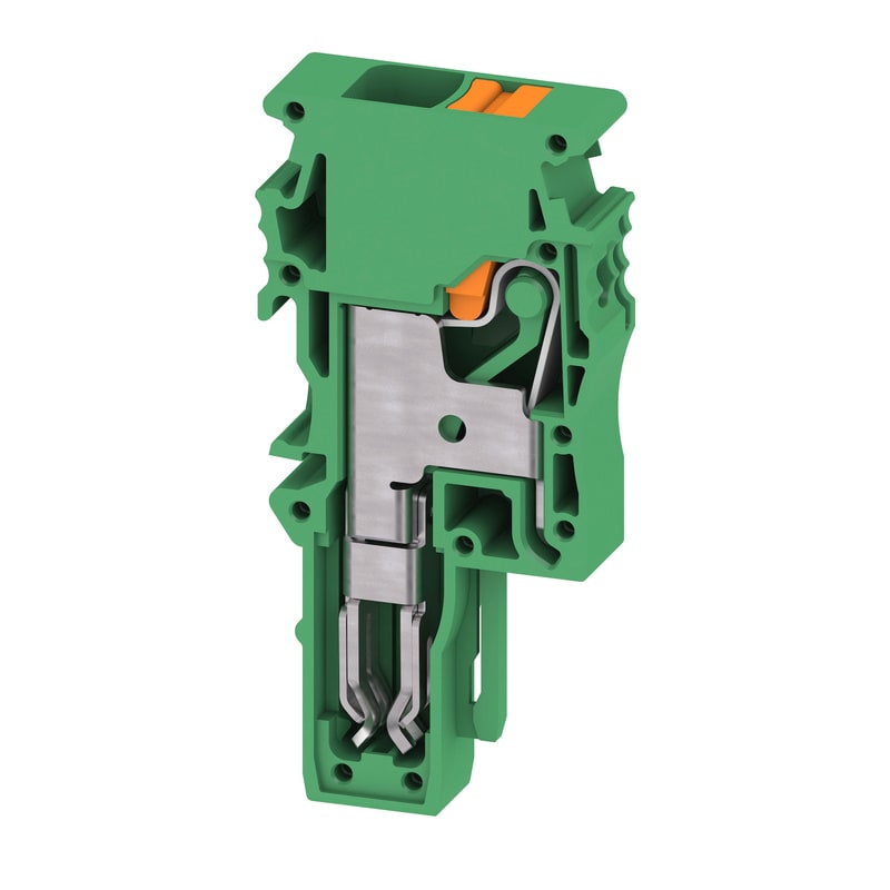 WEIDMULLER - Connettore (Morsetto), PUSH IN, 6 mm², 41 A, 800 V, Numero di collegamenti: 1, Numero di poli: 1, Larghezza: 8.1 mm