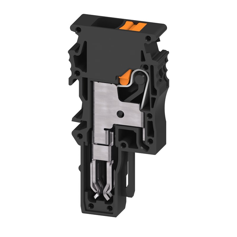 WEIDMULLER - Connettore (Morsetto), PUSH IN, 6 mm², 41 A, 800 V, Numero di collegamenti: 1, Numero di poli: 1, Larghezza: 8.1 mm
