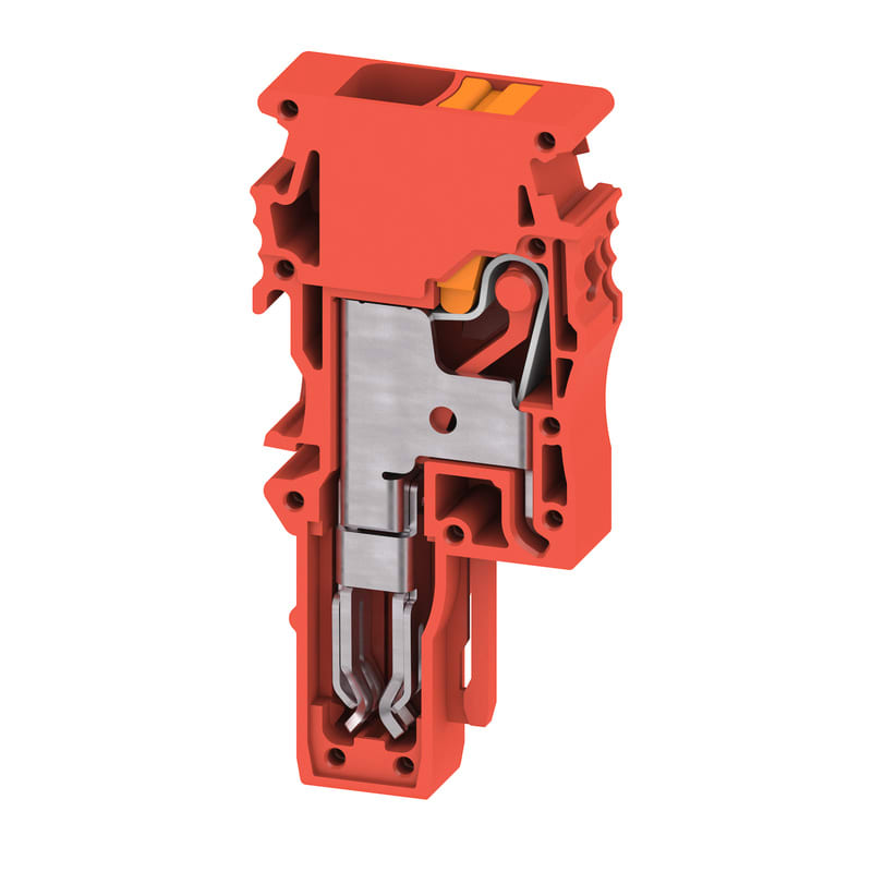 WEIDMULLER - Connettore (Morsetto), PUSH IN, 6 mm², 41 A, 800 V, Numero di collegamenti: 1, Numero di poli: 1, Larghezza: 8.1 mm