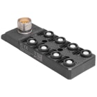 WEIDMULLER - Ripartitore passivo sensore-attuatore (senza cavo), Con uscita M23, 19 poli, M12, M23, 30 V, Codificato A, LED: Sì, LED sensore: Sì, Tipo di cablaggio