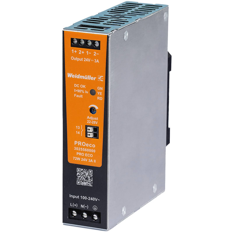 WEIDMULLER - Alimentazione elettrica, Alimentazione di corrente, alimentatore switching, 72 W, 3 A a 55 °C