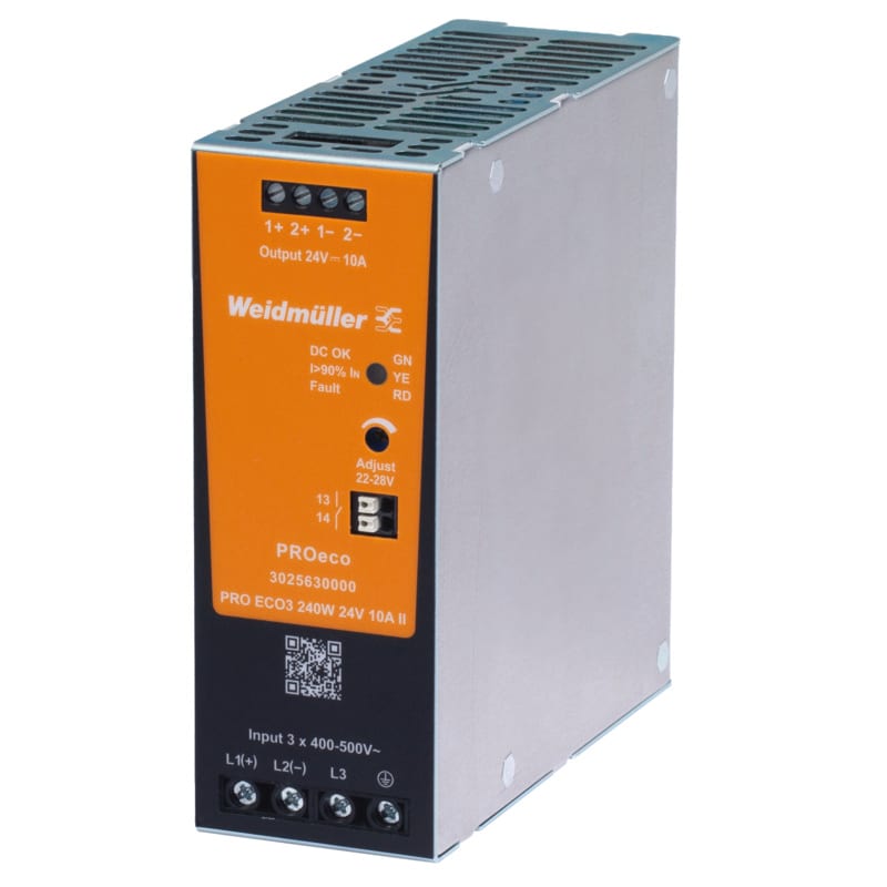 WEIDMULLER - Alimentazione elettrica, Alimentazione di corrente, alimentatore switching, 240 W, 10 A @ 55 °C