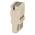 WEIDMULLER - Connettore (Morsetto), SNAP IN, 2.5 mm², 24 A, 800 V, Numero di collegamenti: 4, Numero di poli: 4, Larghezza: 20.4 mm