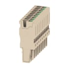 WEIDMULLER - Connettore (Morsetto), SNAP IN, 2.5 mm², 24 A, 800 V, Numero di collegamenti: 9, Numero di poli: 9, Larghezza: 45.9 mm