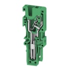 WEIDMULLER - Connettore (Morsetto), SNAP IN, 2.5 mm², 24 A, 800 V, Numero di collegamenti: 1, Numero di poli: 1, Larghezza: 5.1 mm
