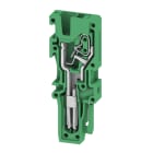 WEIDMULLER - Connettore (Morsetto), SNAP IN, 2.5 mm², 24 A, 800 V, Numero di collegamenti: 1, Numero di poli: 1, Larghezza: 5.1 mm