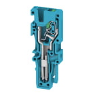 WEIDMULLER - Connettore (Morsetto), SNAP IN, 2.5 mm², 24 A, 800 V, Numero di collegamenti: 1, Numero di poli: 1, Larghezza: 5.1 mm