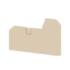 WEIDMULLER - Piastra terminale per morsetti, Beige scuro, Posizione verticale: 89.1 mm, Larghezza: 2.2 mm, V-0, Wemid, bloccabile: Sì