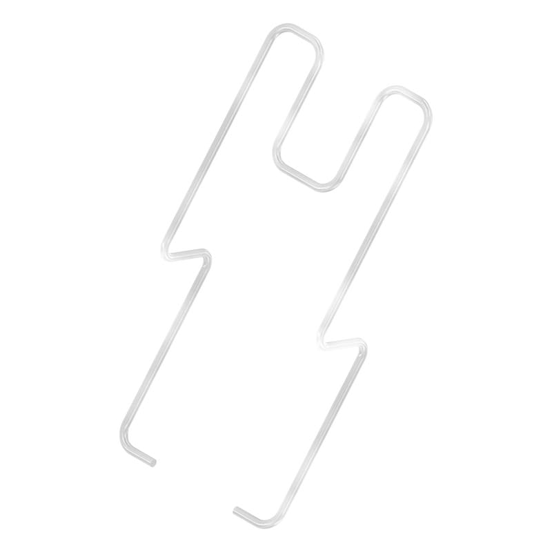 WEIDMULLER - Clip di fissaggio (Relè), metallo, per relè CRI senza tasto di prova, CUBESERIES