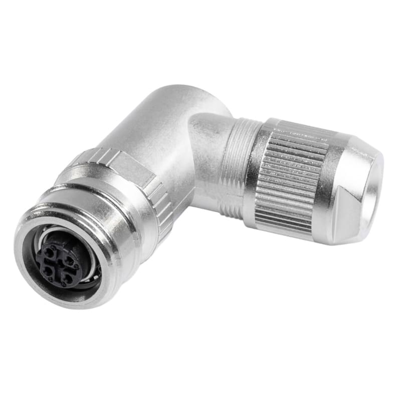 WEIDMULLER - Connettore circolare (personalizzabile sul campo), M12 Push-Pull, D, PUSH IN, Numero di poli: 4, IP67, IP65, Collegamento schermato: Sì