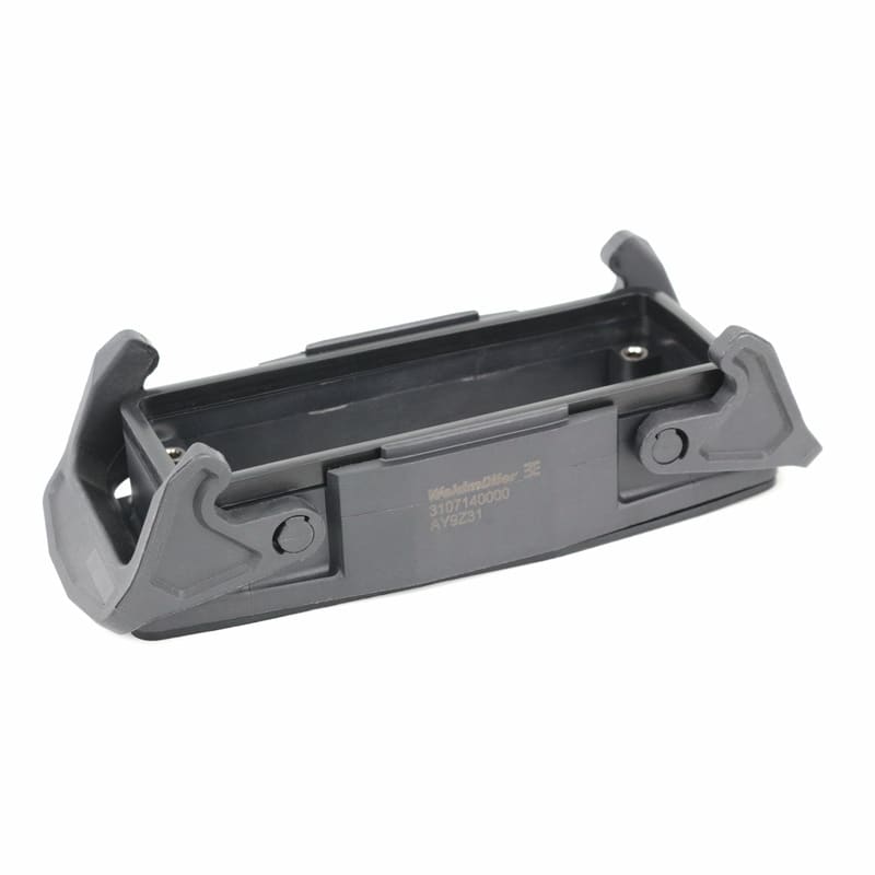 WEIDMULLER - Custodia connettori industriali, Base passante, Gancio trasversale in basso, Dimensioni di installazione: 8, IP65, in stato collegato