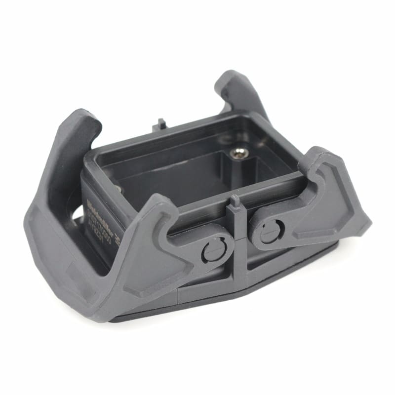 WEIDMULLER - Custodia connettori industriali, Base passante, Gancio trasversale in basso, Dimensioni di installazione: 3, IP65, in stato collegato
