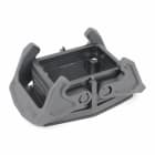 WEIDMULLER - Custodia connettori industriali, Base passante, Gancio trasversale in basso, Dimensioni di installazione: 3, IP65, in stato collegato
