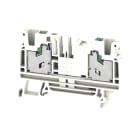 WEIDMULLER - Morsettiera passante, SNAP IN, bianco, 4 mm², 32 A, 1000 V, Numero di collegamenti: 2