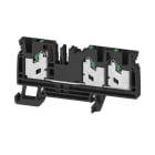WEIDMULLER - Morsettiera passante, SNAP IN, nero, 4 mm², 32 A, 1000 V, Numero di collegamenti: 3
