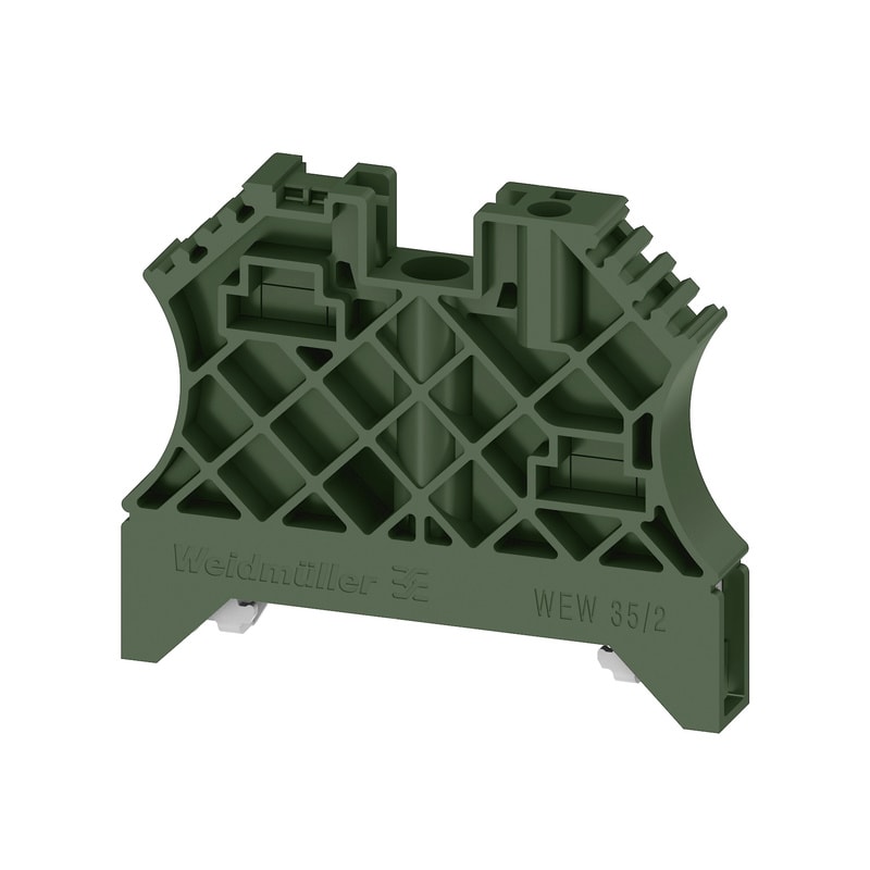 WEIDMULLER - Terminale di fissaggio, altro, TS 35, V-2, Wemid, Larghezza: 8 mm, 100 °C