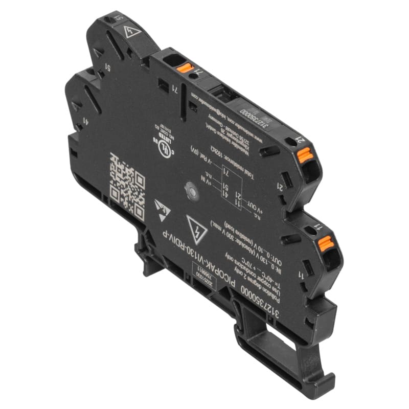 WEIDMULLER - Convertitore di segnali/isolatore, Ingresso : 0…130 V DC, Uscita : 0-10 V, Tensione di alimentazione: Nessuna alimentazione esterna