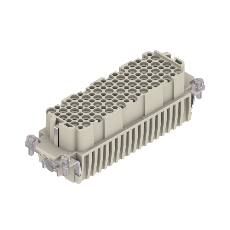 WEIDMULLER - Inserto di contatto (Connettori a innesto industriali), Femmina, 250 V, 10 A, Numero di poli: 52, Collegamento a crimpare, Dimensioni di installazione