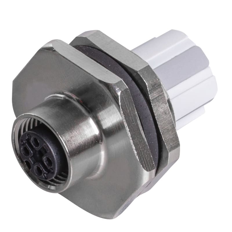 WEIDMULLER - Connettore circolare (personalizzabile sul campo), M12, Codificato A, PUSH IN, Numero di poli: 5, IP67, Collegamento schermato: Nessuno