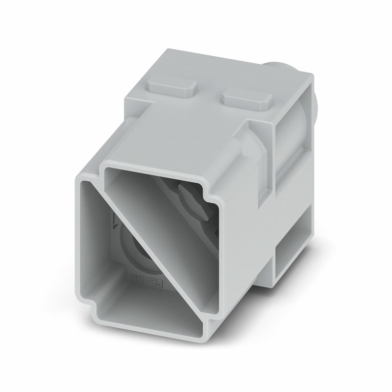 WEIDMULLER - Inserto modulo per connettori industriali (potenza/segnale), 1000 V, 100 A, Numero di poli: 2, Collegamento a crimpare, Maschio, Slot a innesto necess