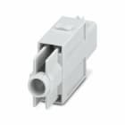 WEIDMULLER - Inserto modulo per connettori industriali (potenza/segnale), 1000 V, 100 A, Numero di poli: 1, Collegamento a crimpare, Femmina, Slot a innesto necess