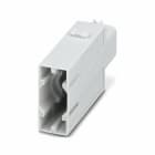 WEIDMULLER - Inserto modulo per connettori industriali (potenza/segnale), 1000 V, 100 A, Numero di poli: 2, Collegamento a crimpare, Maschio, Slot a innesto necess
