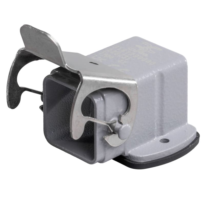 WEIDMULLER - Custodia connettori industriali, Base passante, Gancio trasversale in basso, Dimensioni di installazione: 1, IP65 (in condizione innestata)