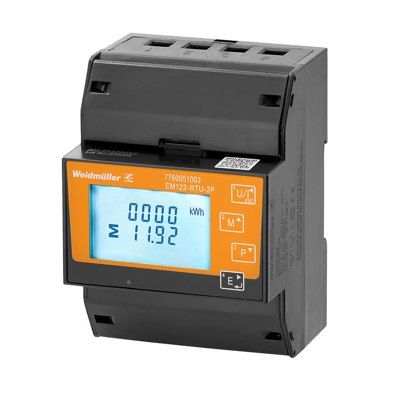 WEIDMULLER - Dispositivo di misurazione quantità elettrica, 240…480 V, Modbus RTU