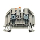 WEIDMULLER - Morsetto sezionatore di prova, Collegamento a vite, Beige scuro, 4 mm², 32 A, 500 V, Numero di collegamenti: 2, Numero di piani: 1