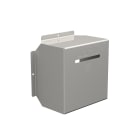 WEIDMULLER - Calotta antipioggia (Custodia), Copertura solare, 241 x 224.5 x 136.5 mm, Acciaio inox, spazzolato, grigio argento