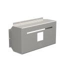 WEIDMULLER - Calotta antipioggia (Custodia), Copertura solare, Interruttore sezionatore, 441 x 224.5 x 136.5 mm, Acciaio inox, spazzolato, grigio argento